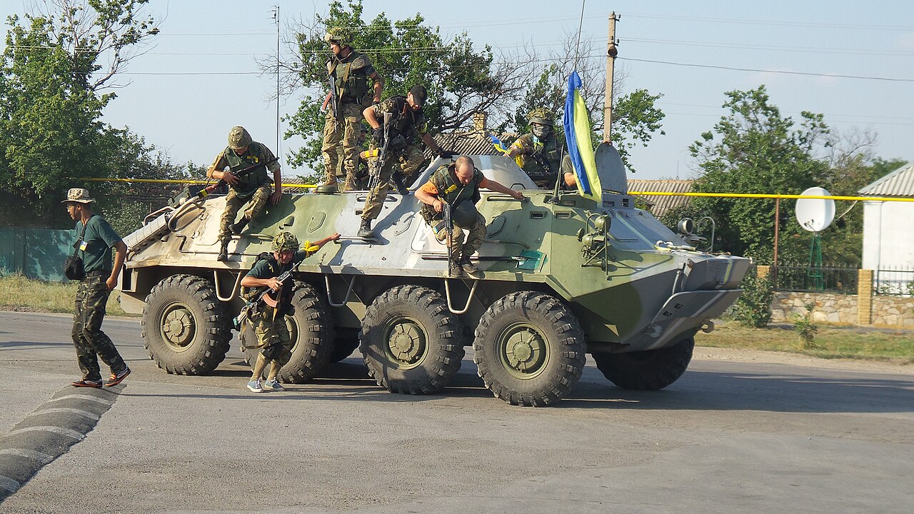 Battalion Donbas operates in the Donetsk region