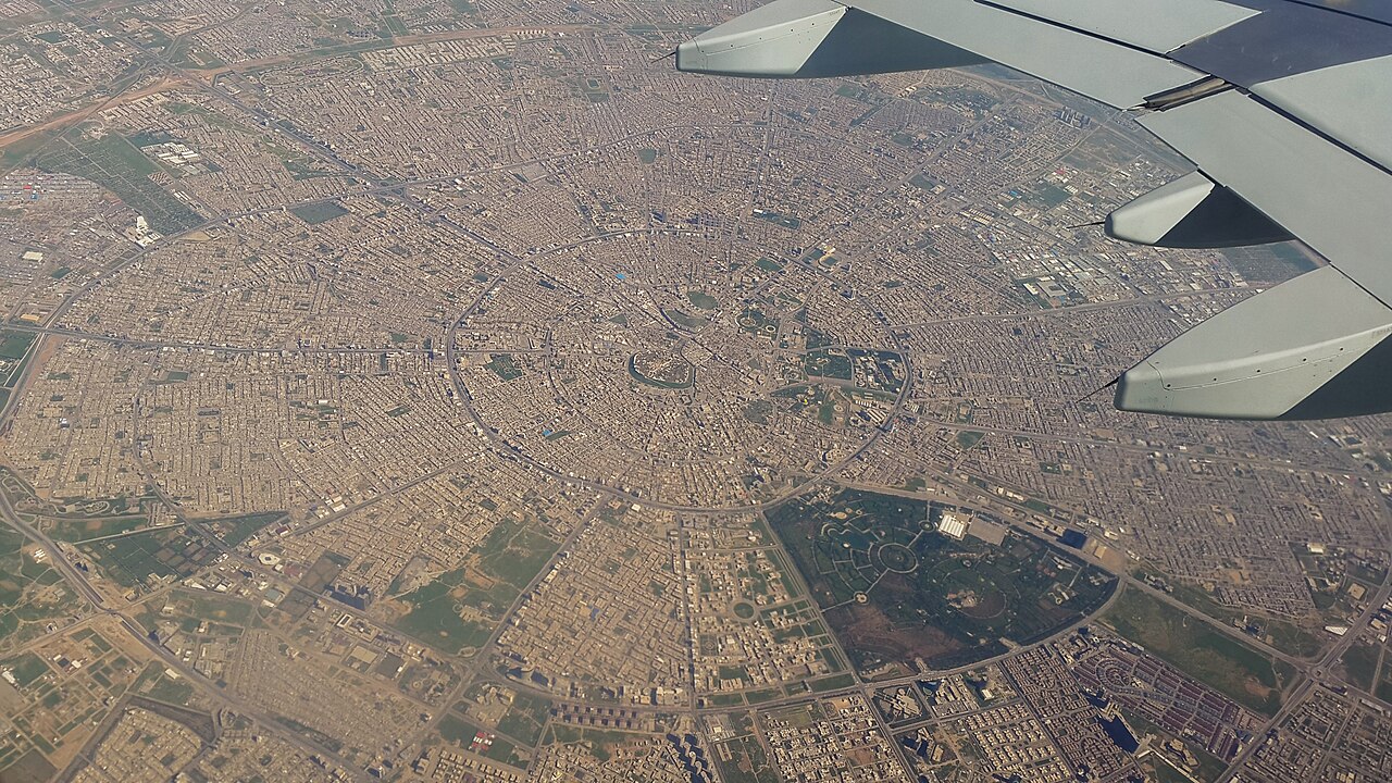 Aerial view of Erbil, the capital of Iraqi Kurdistan. File photo.