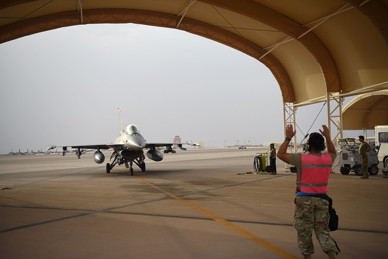 Prince Sultan Air Base in Saudi Arabia, where U.S. Air Force personnel are deployed to bolster regional defensive capabilities. File photo.