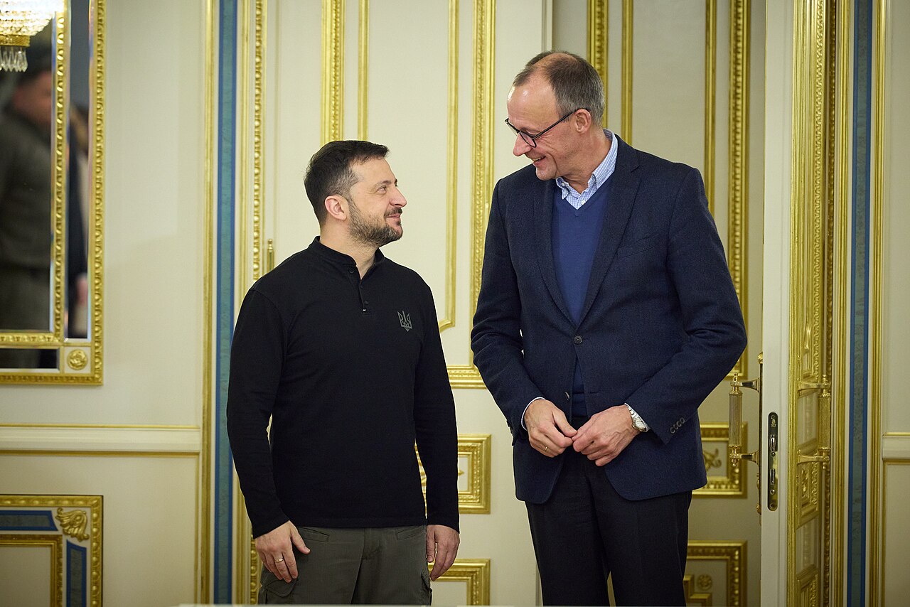 President Zelenskyy met with Chancellor Merz in Kyiv.