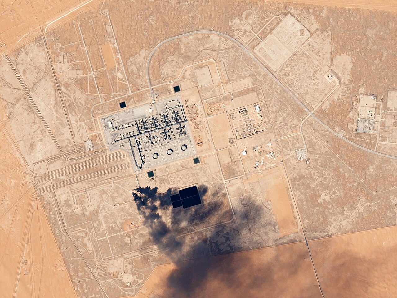 The Khurais Oil Processing Facility in Saudi Arabia. File photo.
