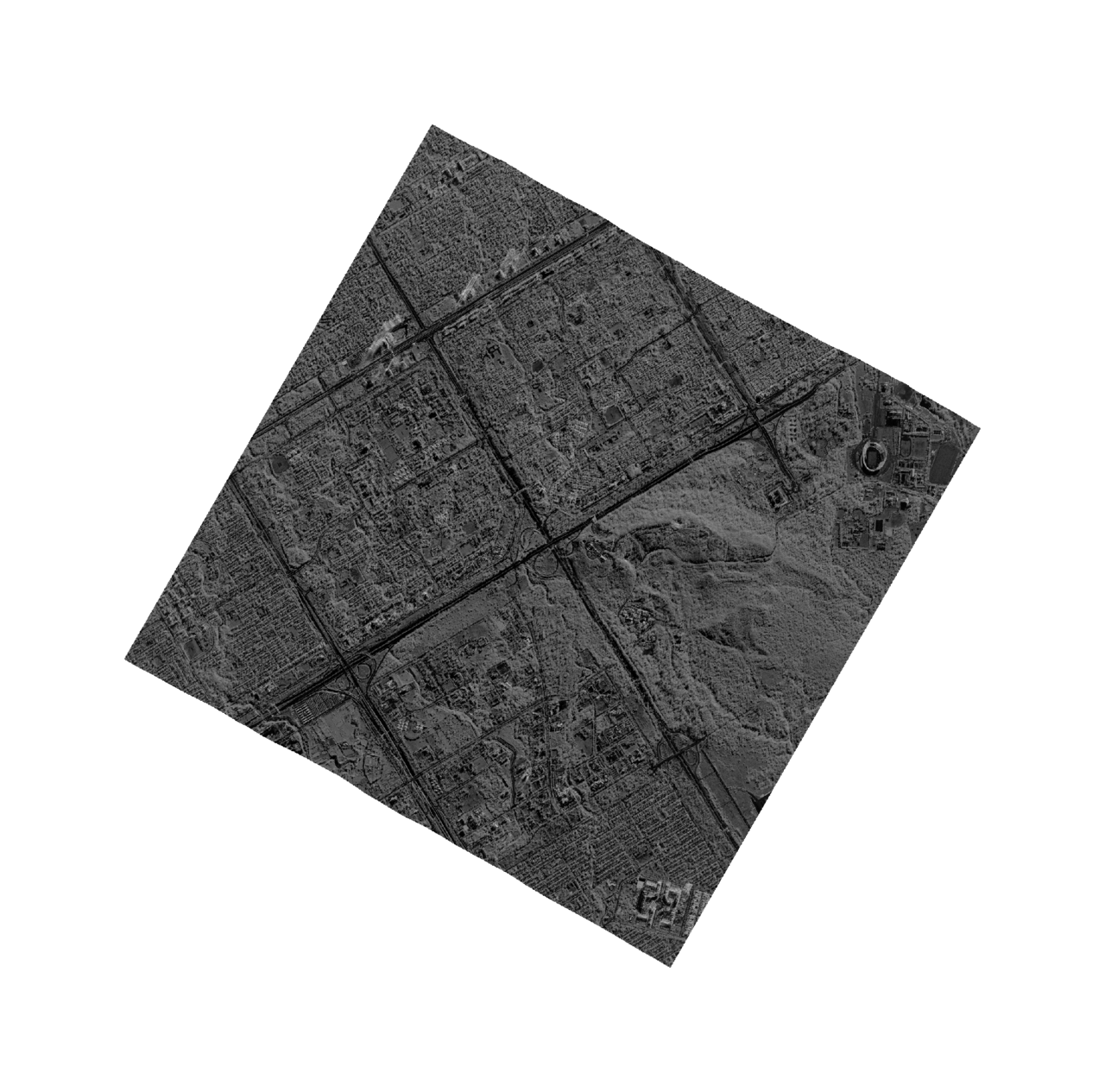 Satellite imagery of Zone III, Islamabad Capital Territory, Pakistan