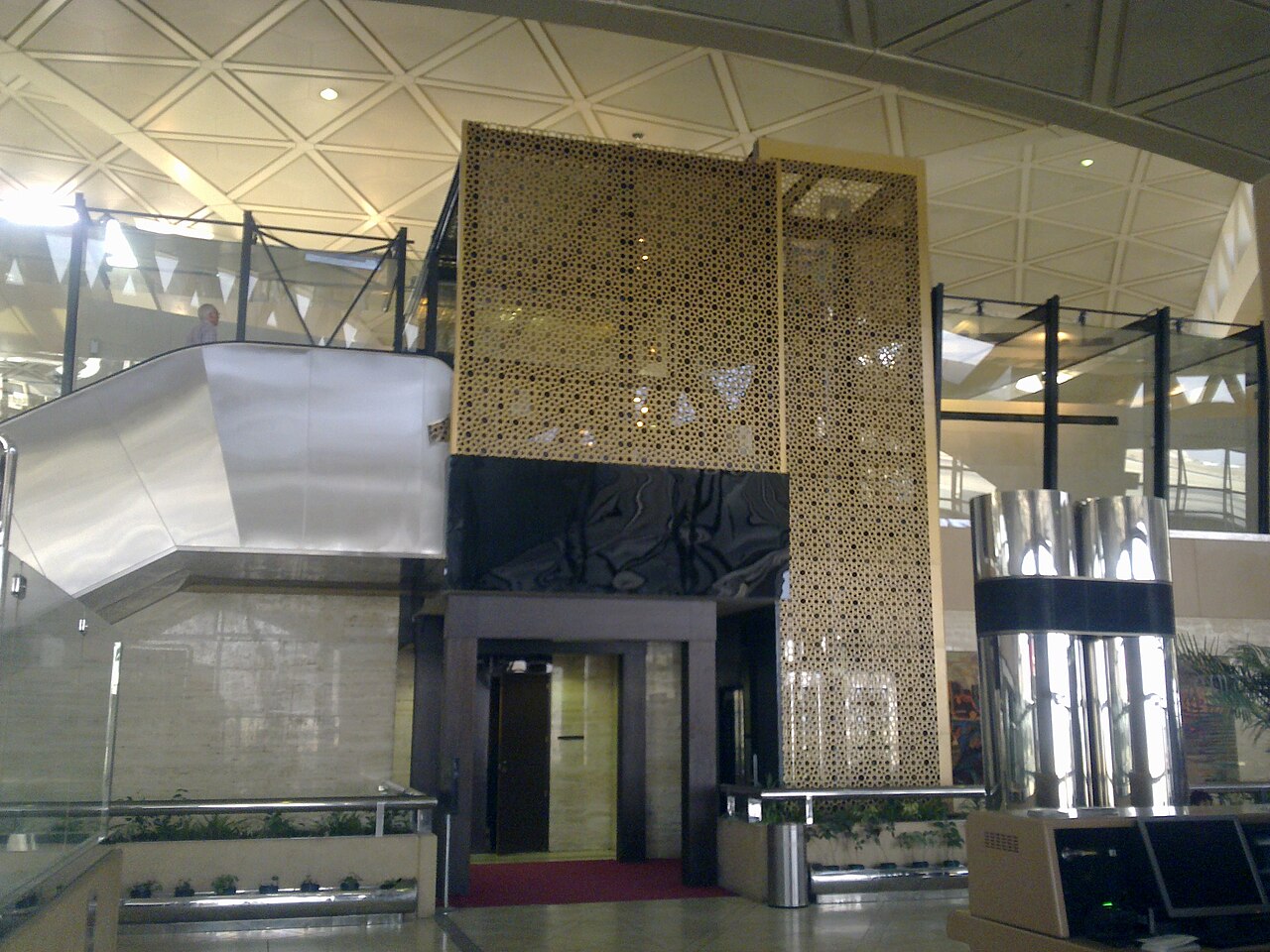 King Khalid International Airport in Riyadh, Saudi Arabia.