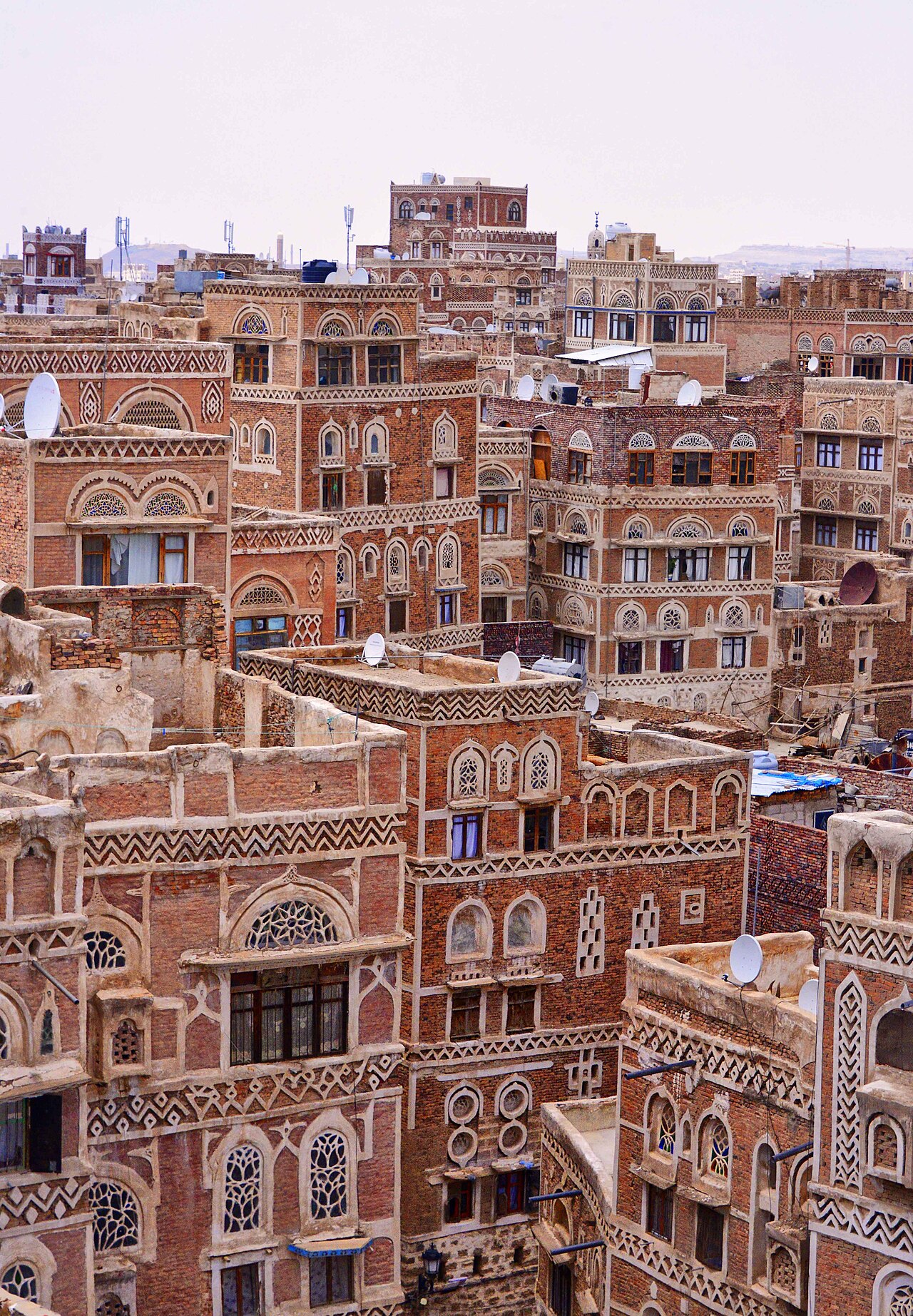 Buildings of Old Sana'a.