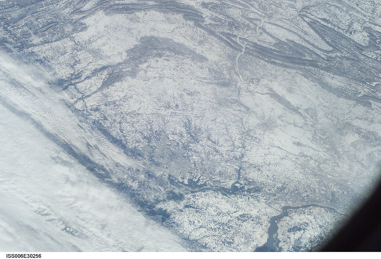View of Maryland taken during ISS Expedition 6. File photo.