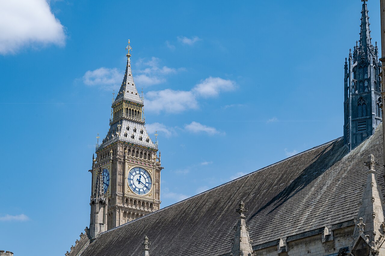 London: Houses of Parliament and The Palace of Westminster.