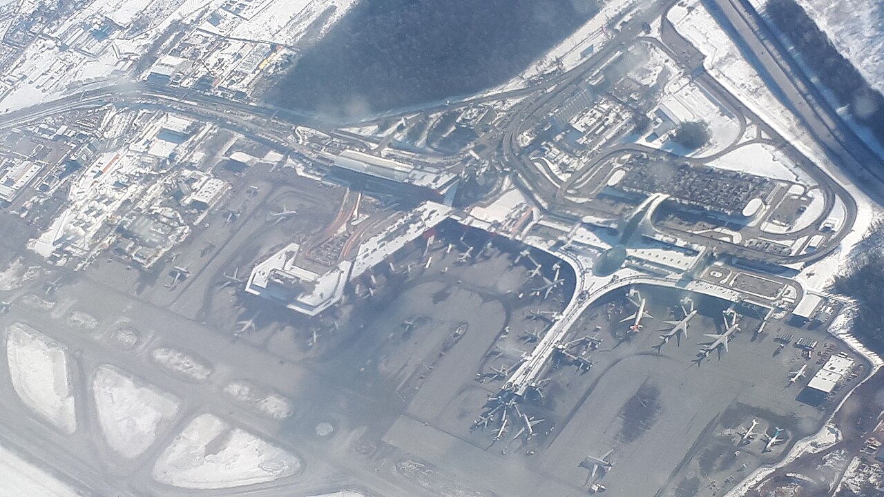 View of Sheremetyevo International Airport.