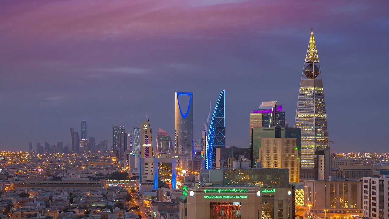 Riyadh skyline with modern development.