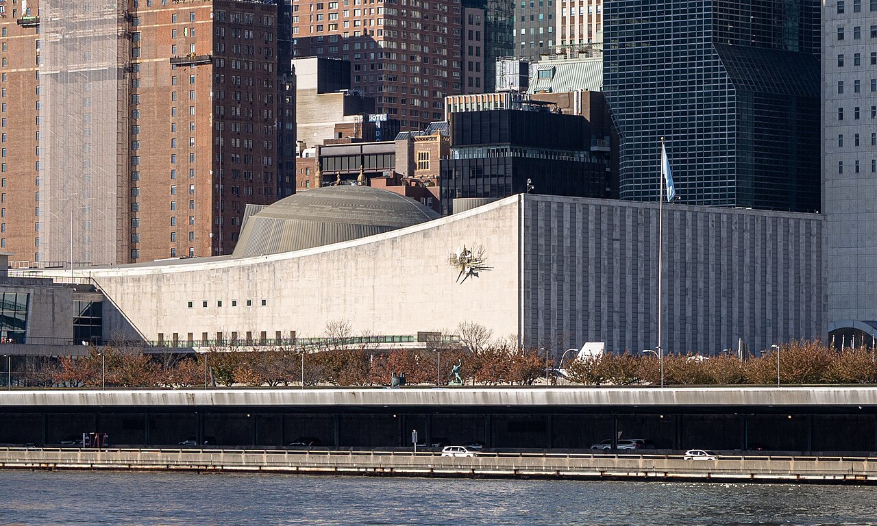 United Nations General Assembly Building in New York City
