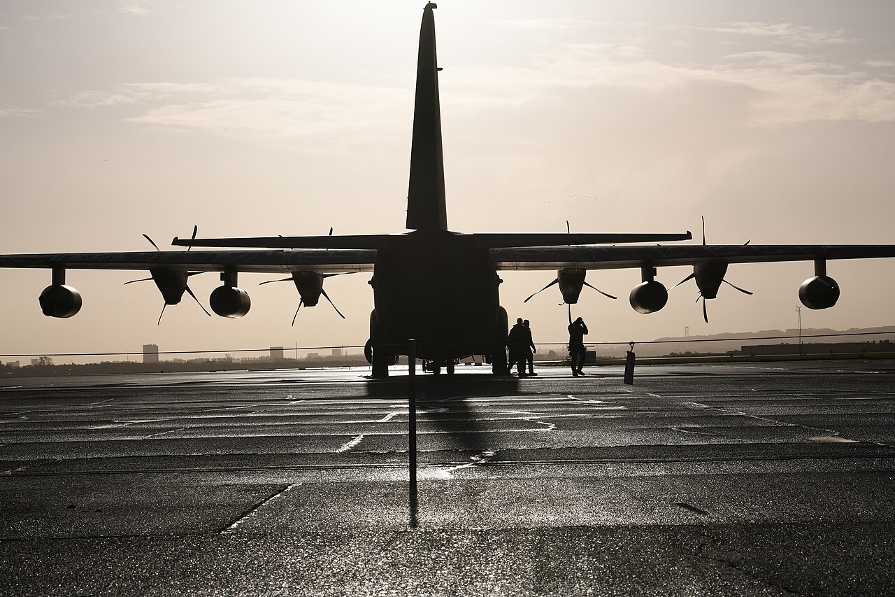 A U.S. Airman assigned to the 352d Special Operations Wing prepares a U.S. Air Force MC-130J Commando II for flight in support of a combined readiness exercise at Aalborg Air Base, Denmark, in October 2020. File photo.