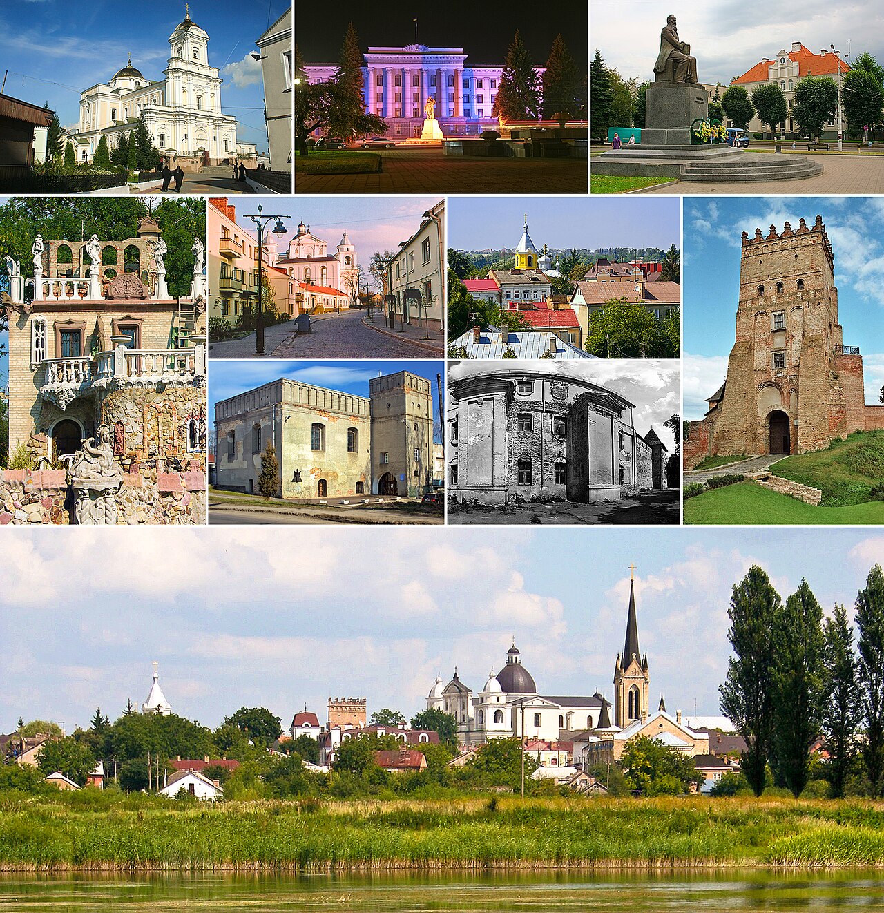 Lutsk, the city in northwestern Ukraine targeted in the attack