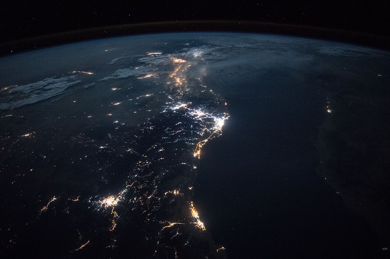 Modified NASA Earth Science satellite image of Saudi Arabia taken during ISS Expedition 55. File photo.