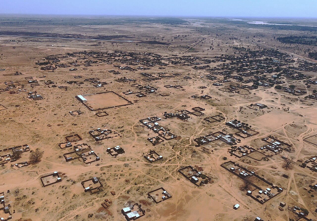 A suburban area on the outskirts of Nyala in South Darfur, Sudan.