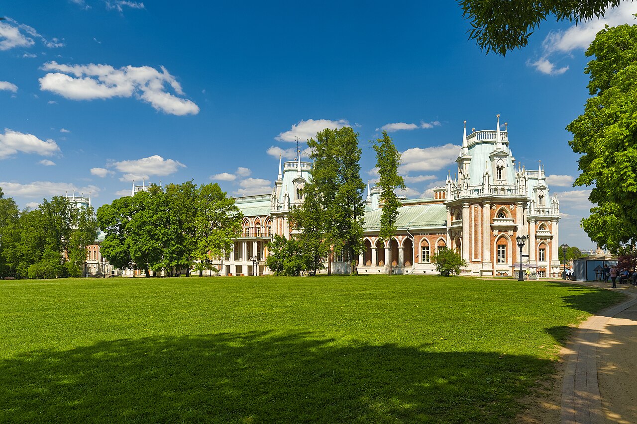 The Grand Palace at Tsaritsyno, Moscow.