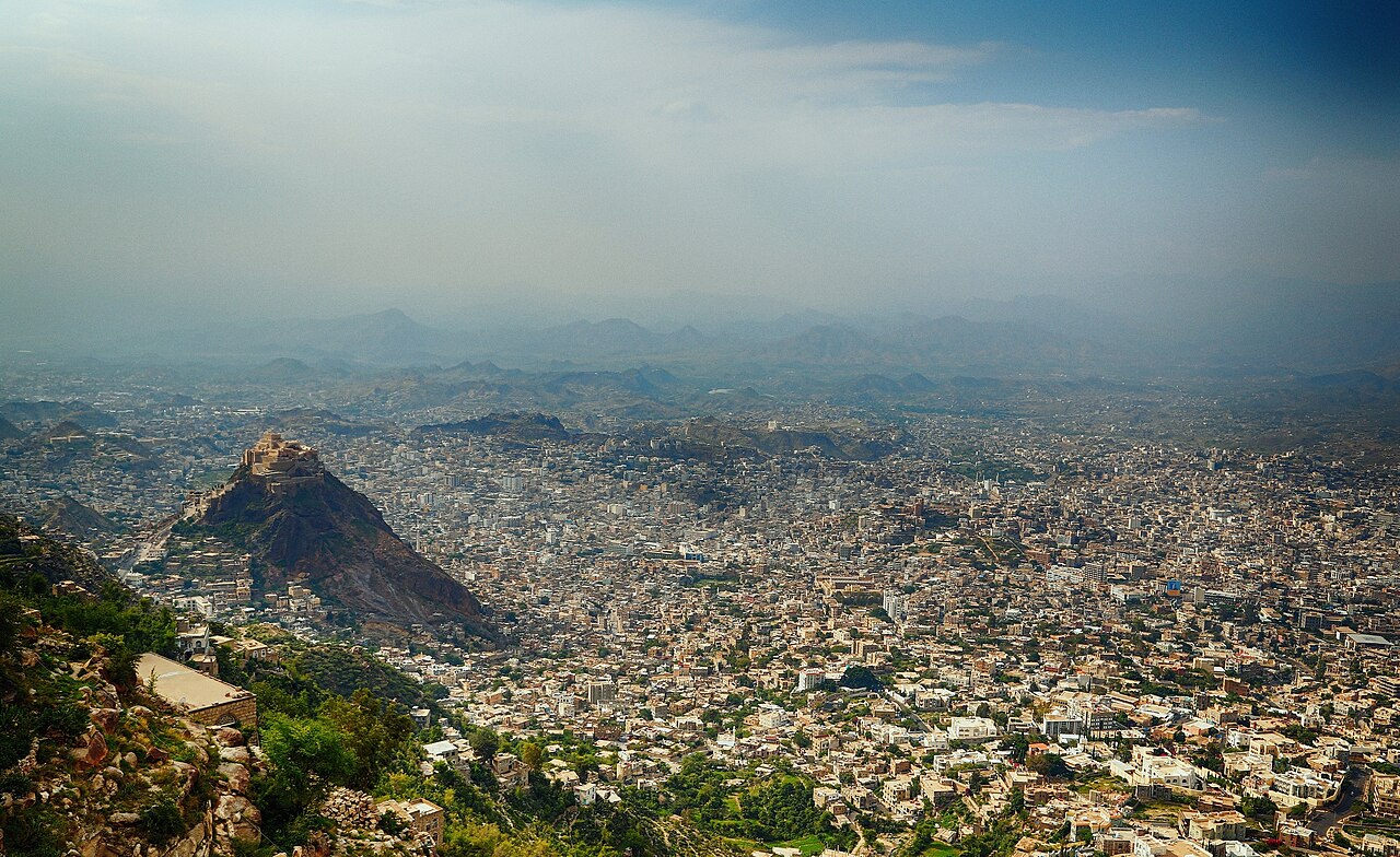 The city of Taiz in Yemen. File photo.