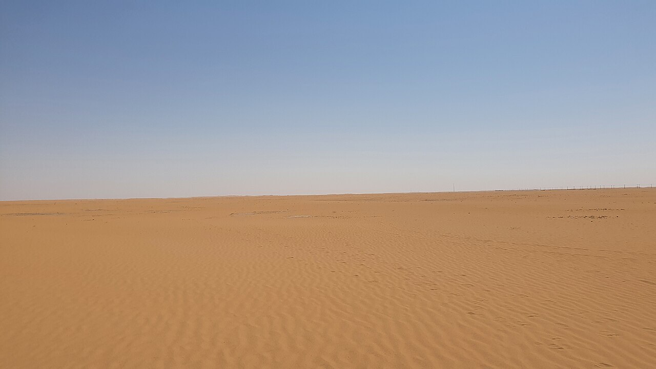 The Empty Quarter desert near Najran, Saudi Arabia